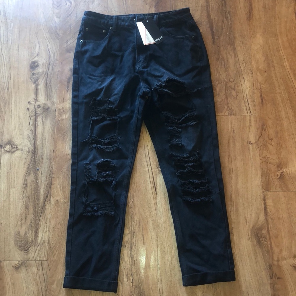 Black Ripped Jeans